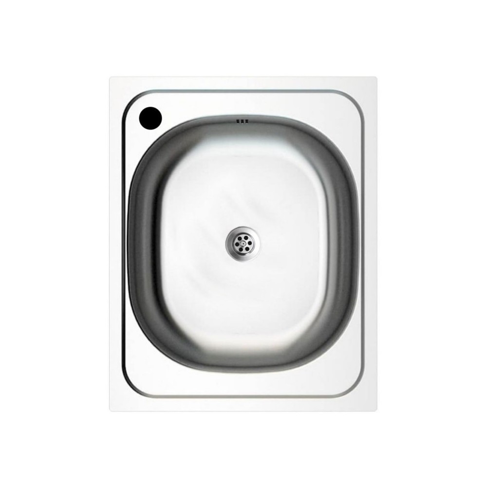 Lavello incasso monovasca acciaio inox N205AS 40x50