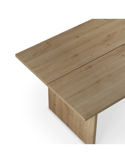 Tavolo rettangolare fisso Loana rovere cadiz 200x100x75H – Eleganza conviviale per ogni occasione