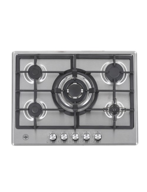 Piano cottura inox da 70 5 fuochi gas Bertazzoni prezzo
