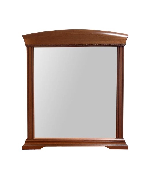 Specchiera in legno ciliegio con cornice decorativa Venere 90x4x104H