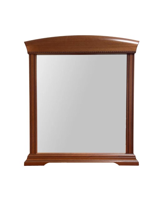 Specchiera in legno ciliegio con cornice decorativa Venere 90x4x104H