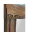 Specchiera in legno ciliegio con cornice decorativa Venere 90x4x104H