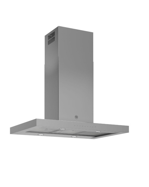 Cappa isola Bertazzoni KTI90PRO1XA 90 cm. motore a 3 velocità acciaio inox classe A