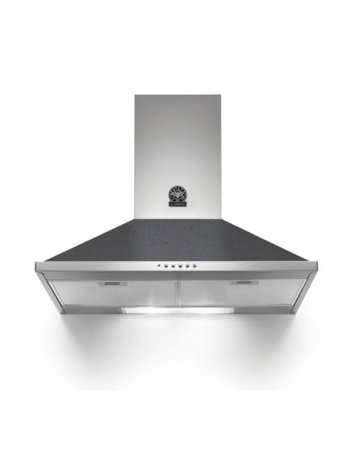Cappa parete Bertazzoni K80AMLND 80 cm. inox e nera classe D