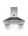 Cappa parete Bertazzoni K80AMLND 80 cm. inox e nera classe D