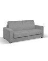 Divano letto 3 posti Kriog tessuto Roma23 grigio 197x96x90h