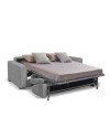 Divano letto 3 posti Kriog tessuto Roma23 grigio 197x96x90h