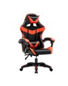 Poltrona Gaming colore nero rosso PVC – Comfort e Design