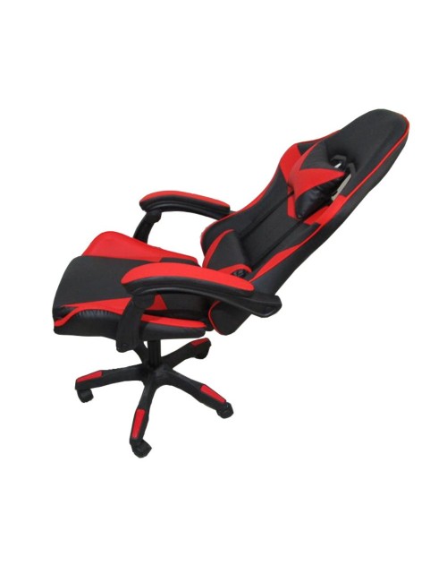 Poltrona Gaming colore nero rosso PVC – Comfort e Design