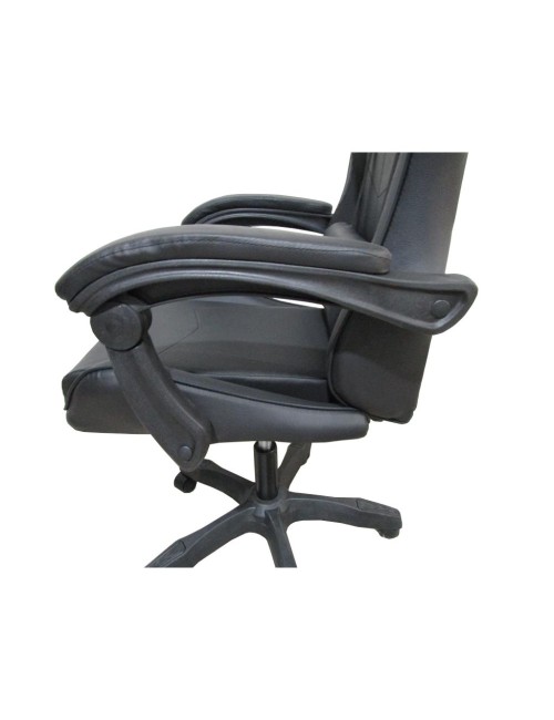 Poltrona Gaming colore nero PVC – Comfort e Design