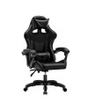 Poltrona Gaming colore nero PVC – Comfort e Design