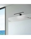 Lampada LED per bagno Kyra 300 mm colore nero