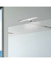 Lampada LED per bagno Kyra 300 mm colore cromato