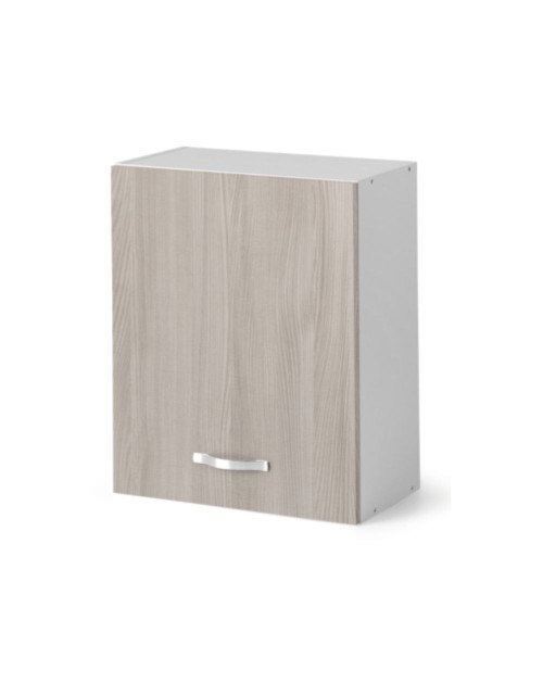 Pensile scolapiatti 60 cm con anta 60x32x72H olmo
