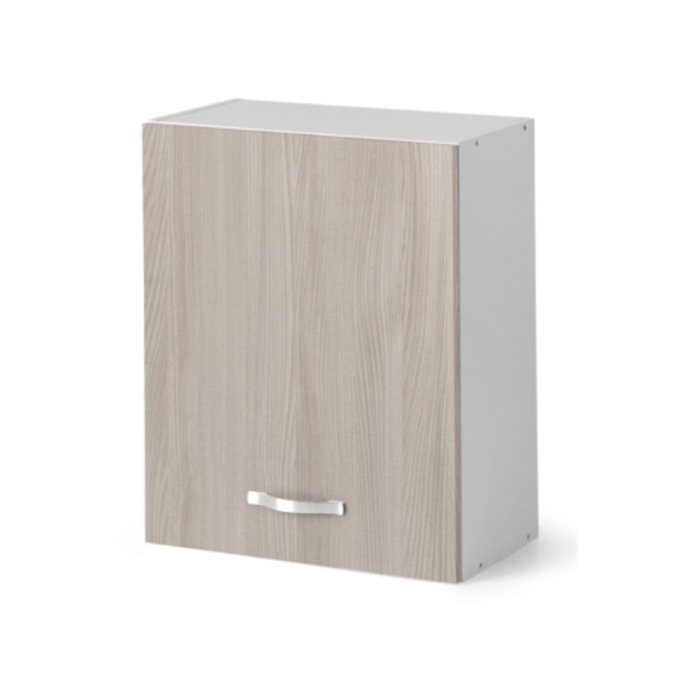 Pensile scolapiatti 60 cm con anta 60x32x72H olmo