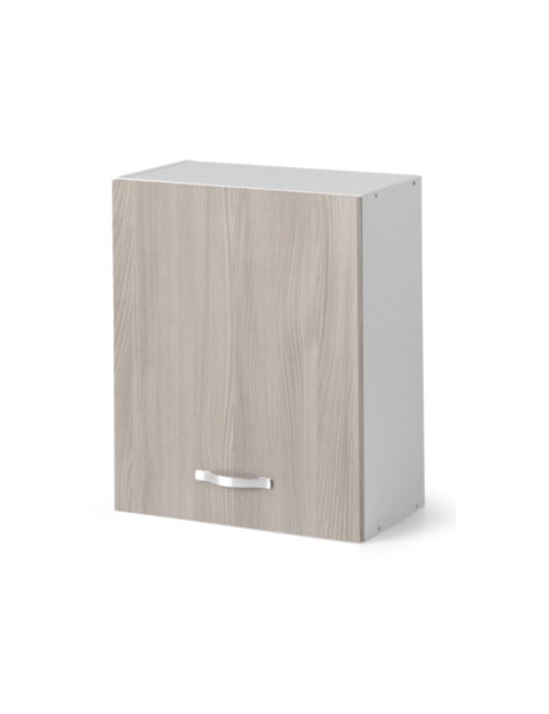 Pensile scolapiatti 60 cm con anta 60x32x72H olmo