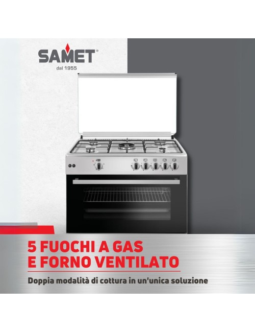 Cucina con Forno a Gas 90x60 Cerere 90 Prezzo