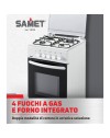 Cucina a gas con forno Volkan Samet