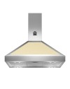 Cappa parete Bertazzoni K90HERCRA 90 cm inox e scocca crema classe A