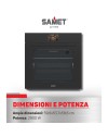 Forno Elettrico multifunzione nero opaco Samet Tempest classe A