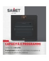 Forno Elettrico multifunzione nero opaco Samet Tempest classe A