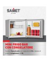 Mini frigo bar hotel Ametista50 inox