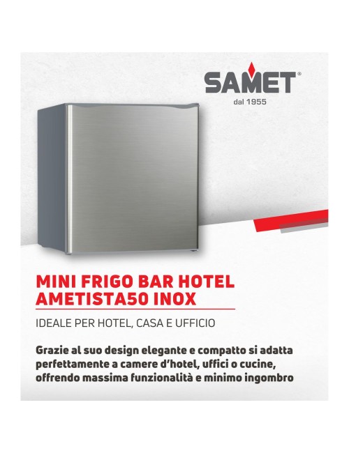 Mini Frigo Bar Hotel Ametista50 Inox Prezzo
