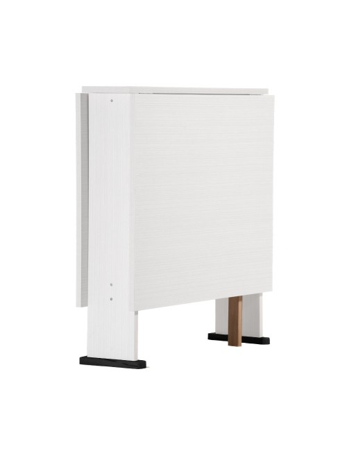 Tavolo Consolle Pieghevole bianco Mati Salvaspazio 21x74x78H