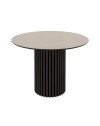 Tavolo rotondo Olympus piano cashmere 110x110x76H