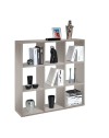 Libreria 9 vani a giorno olmo perla Hawai 106x32x106H