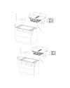 Piano cottura induzione con cappa integrata Master Kitchen MKHI804FHEDBK 4 zone classe A