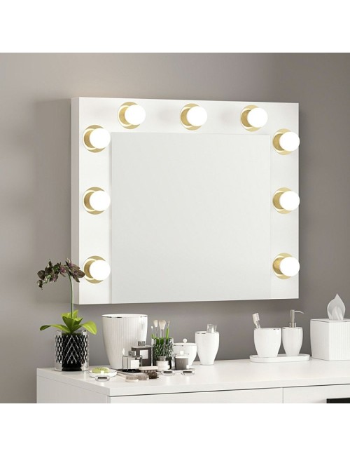 Specchio Trucco Armin con Luci LED 72x7x60H – L’eleganza e la funzionalità per il tuo angolo beauty