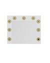 Specchio Trucco Armin con Luci LED 72x7x60H – L’eleganza e la funzionalità per il tuo angolo beauty