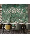 Pannello decorativo effetto marmo verde lucido 122x300 PANGH168 – Design per ogni spazio