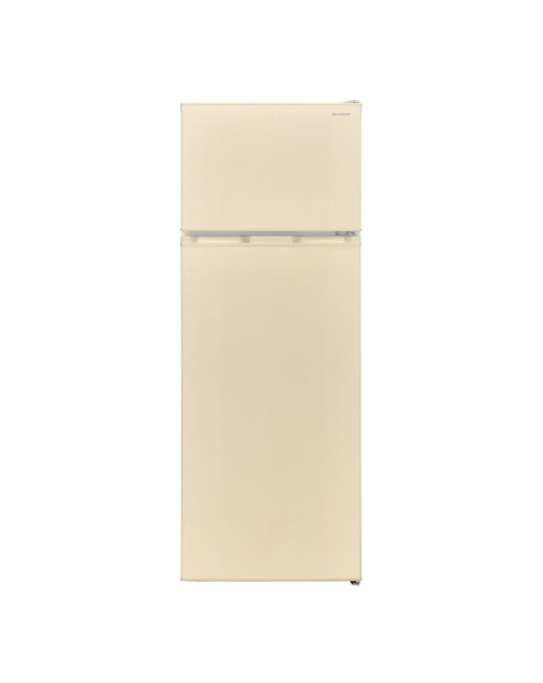 Frigorifero doppia porta Sharp SJFTB01ITXJE 213 lt colore beige classe E