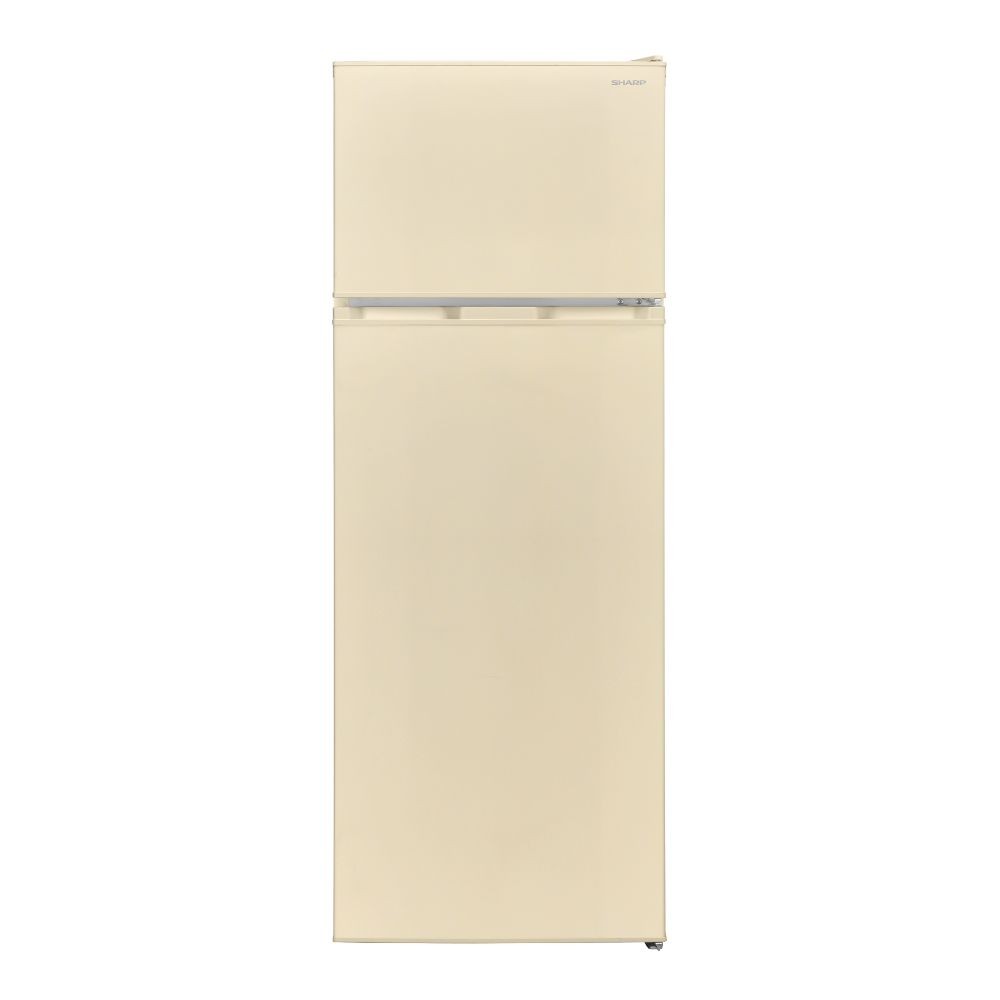 Frigorifero doppia porta Sharp SJFTB01ITXJE 213 lt colore beige classe E
