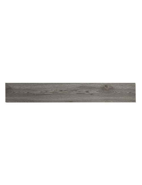 Pavimento SPC effetto legno grigio – 122 x 18,1 x 0,5 cm