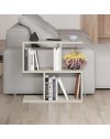 Tavolino da salotto sabbia Homemania 60x19,5x60H – Design moderno e versatilità in un solo complemento d’arredo