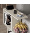 Tavolino da salotto sabbia Homemania 60x19,5x60H – Design moderno e versatilità in un solo complemento d’arredo