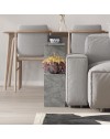 Tavolino da salotto grigio Homemania 60x19,5x60H – Design moderno e versatilità in un solo complemento d’arredo