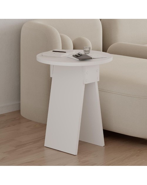Tavolino da salotto Chen bianco – Eleganza minimalista per ogni ambiente