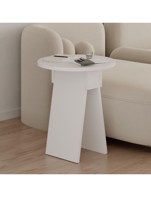 Tavolino da salotto Chen bianco – Eleganza minimalista per ogni ambiente