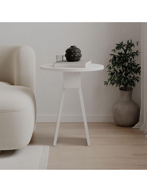 Tavolino da salotto Chen bianco – Eleganza minimalista per ogni ambiente