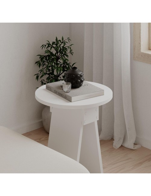 Tavolino da salotto Chen bianco – Eleganza minimalista per ogni ambiente