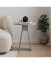 Tavolino da salotto Chen effetto marmo grigio – Eleganza minimalista per ogni ambiente
