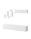 Parete attrezzata colore bianco Free 210x35x39H