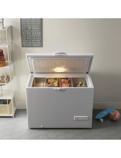 Congelatore a pozzetto Indesit OS2A300H 300 lt bianco classe E