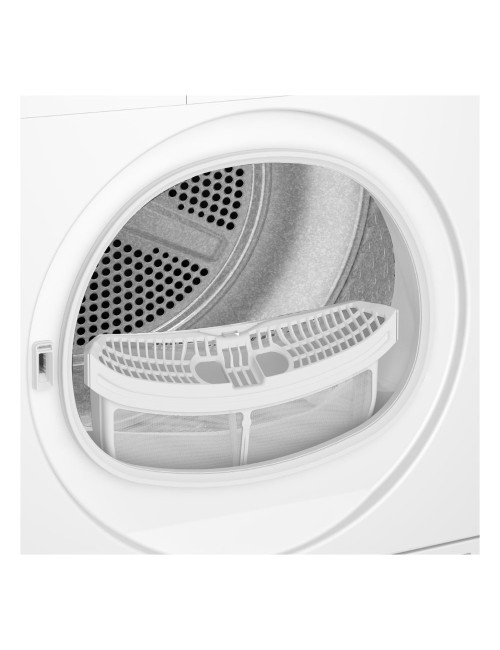 Asciugatrice slim Beko DRXS722W 7 kg pompa di calore colore bianco classe A++