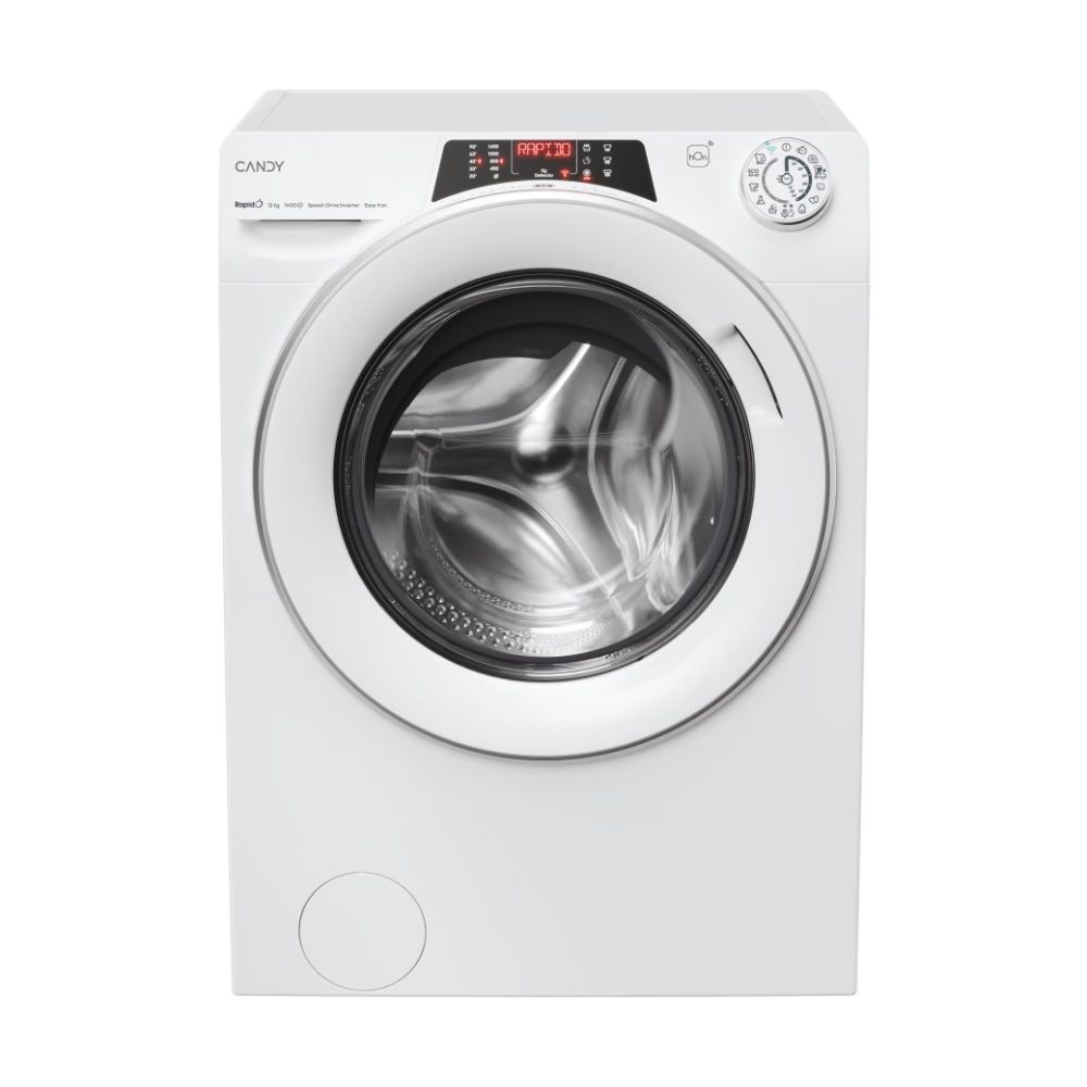 Lavatrice Candy RO14126DWMSTS 12 kg 1400 giri colore bianco classe A