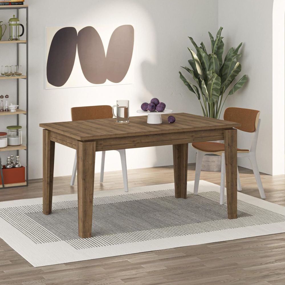 Tavolo rettangolare hitit 140x80 allungabile a 190 cm Tolmen